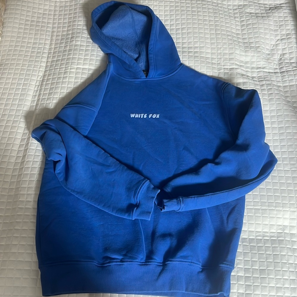 white fox hoodie